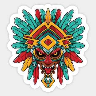 Aztec Sticker